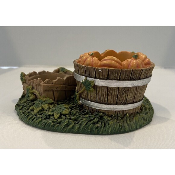 Vintage 3 Tea light Pumpkin Candle Holder. - Picture 5 of 8